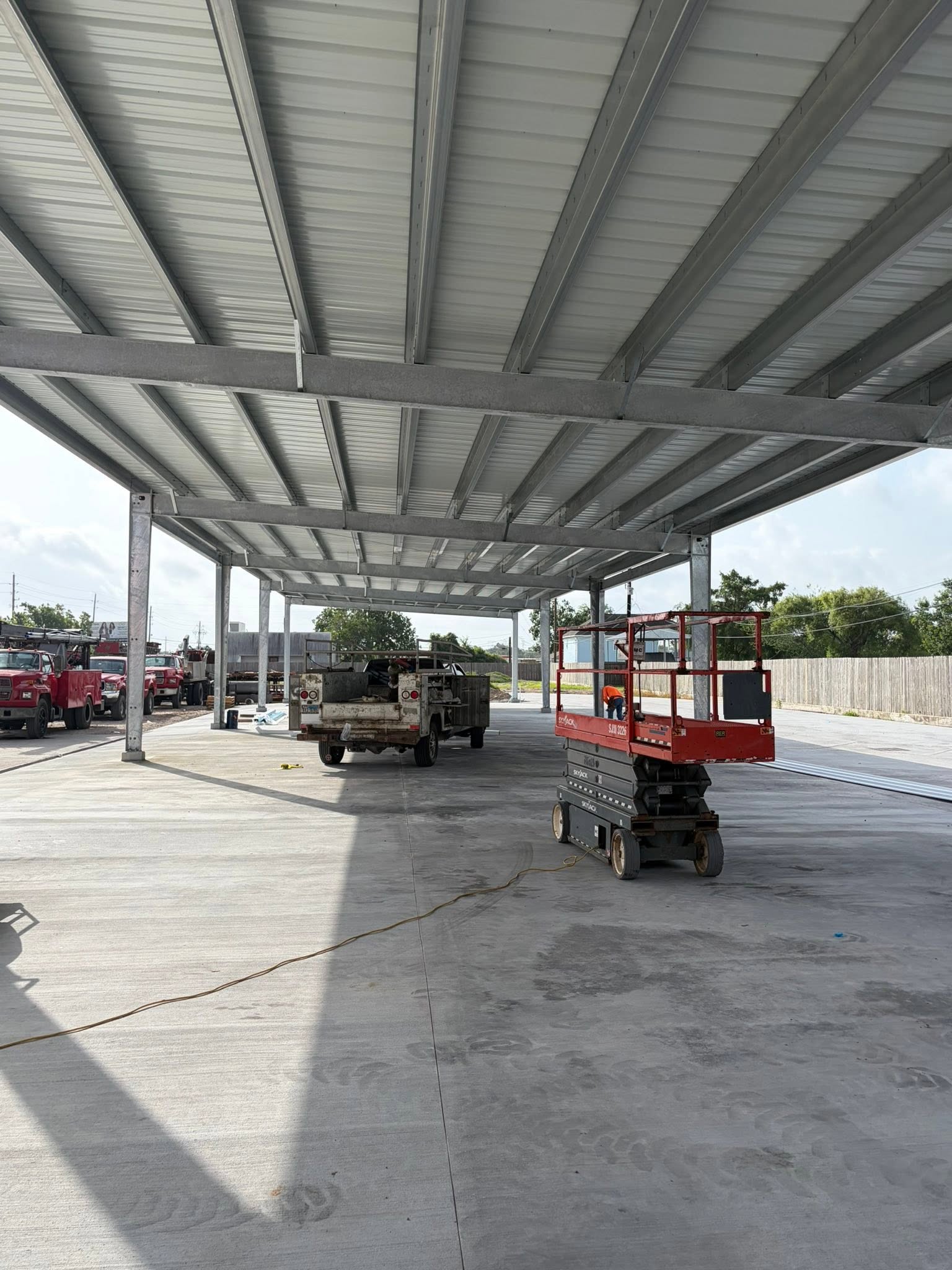 Open Bay Equipment Sheds & Canopies
