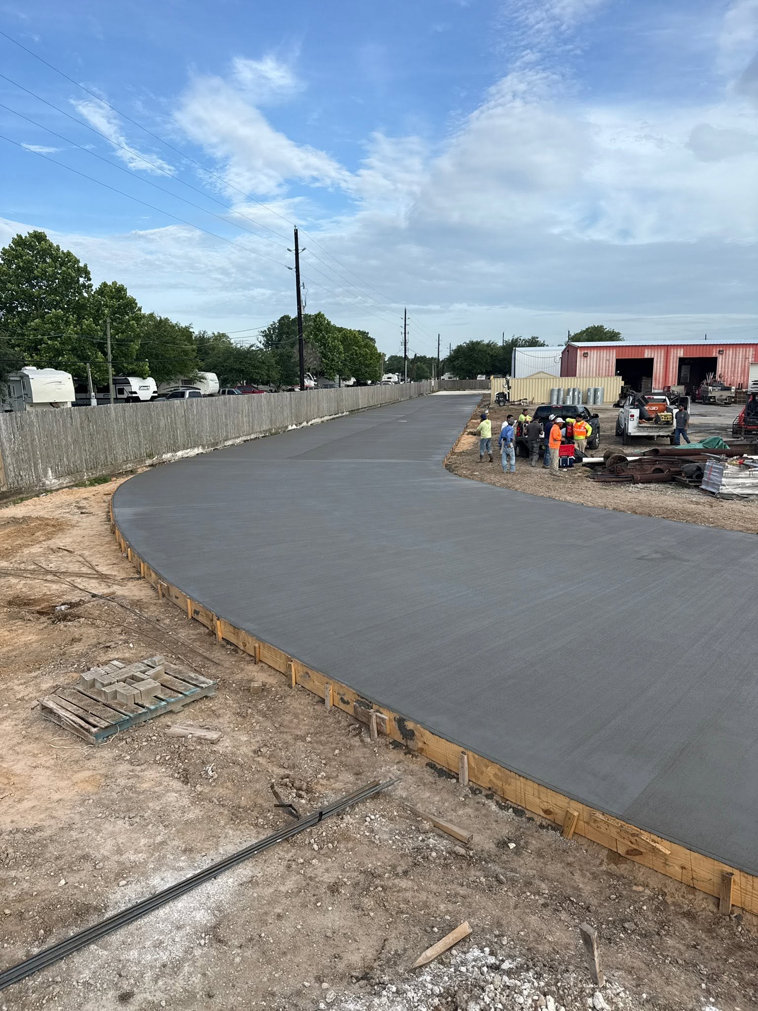 Concrete Driveways & County Approaches