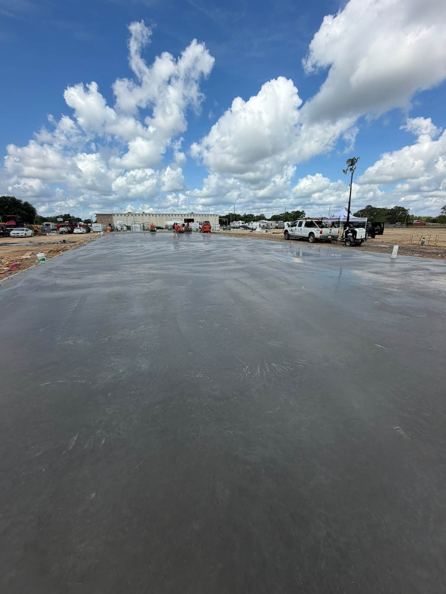 Engineered Metal Building Shop Slabs