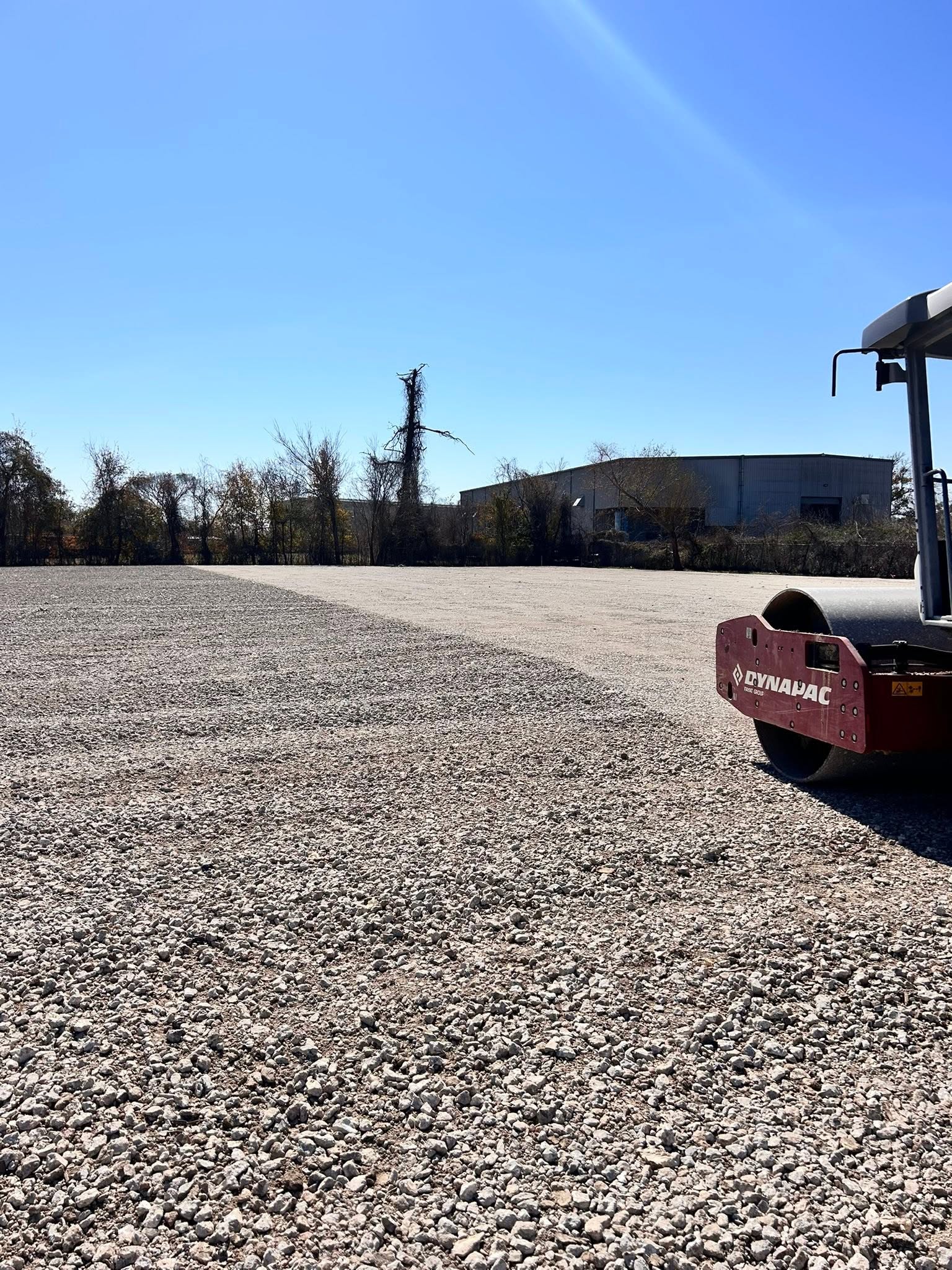 Laser dirt pad preparation